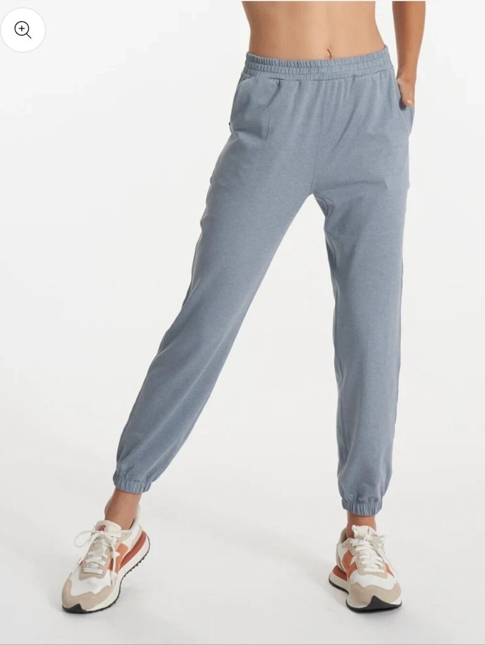 Vuori Boyfriend Jogger Flint Heathered-Lg #12